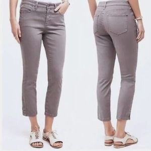 Anthropologie Pilcro Low Rise Straight Grey Wash Jeans US Women's Size 28
